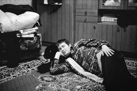 Spaziergang durch ein Dorf (Belarus, November 2000)