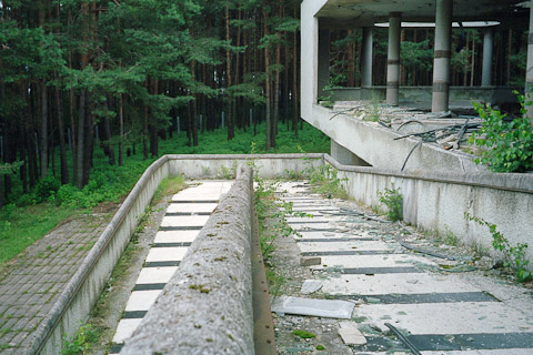 Restaurant "Saslavl" 2001 - 2011 (Minsk, Belarus, Juni 2001 und August 2011)